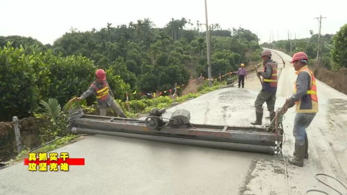 保亭加茂至首弓公路窄路面拓寬工程穩步推進