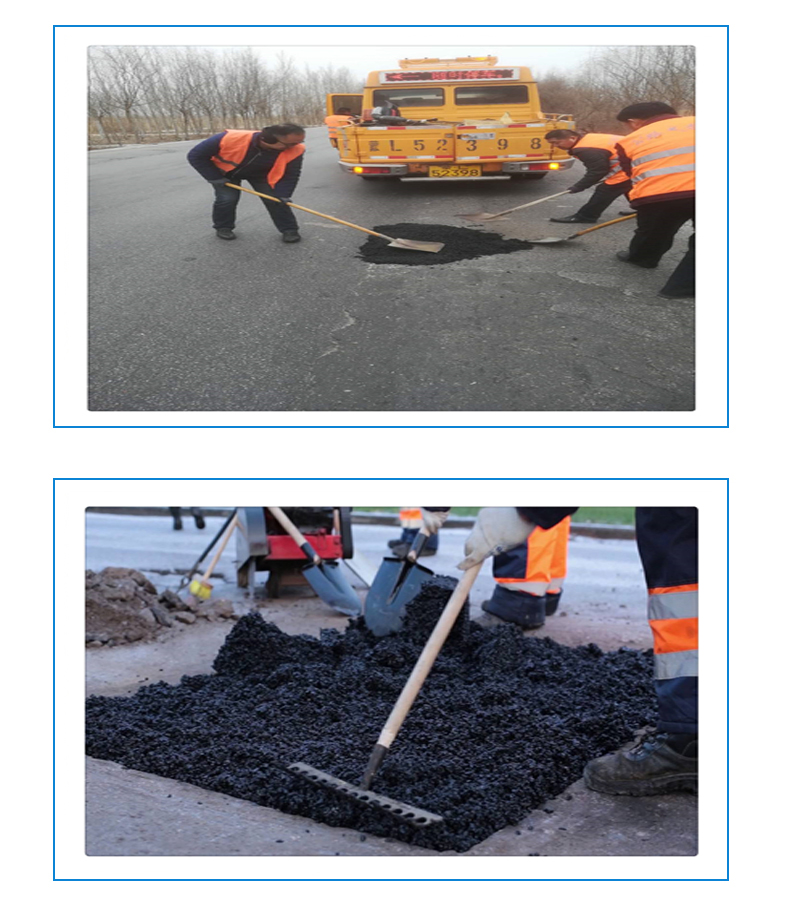 尼爾基公路養護管理處修補路面坑槽確保轄區路面安全暢通